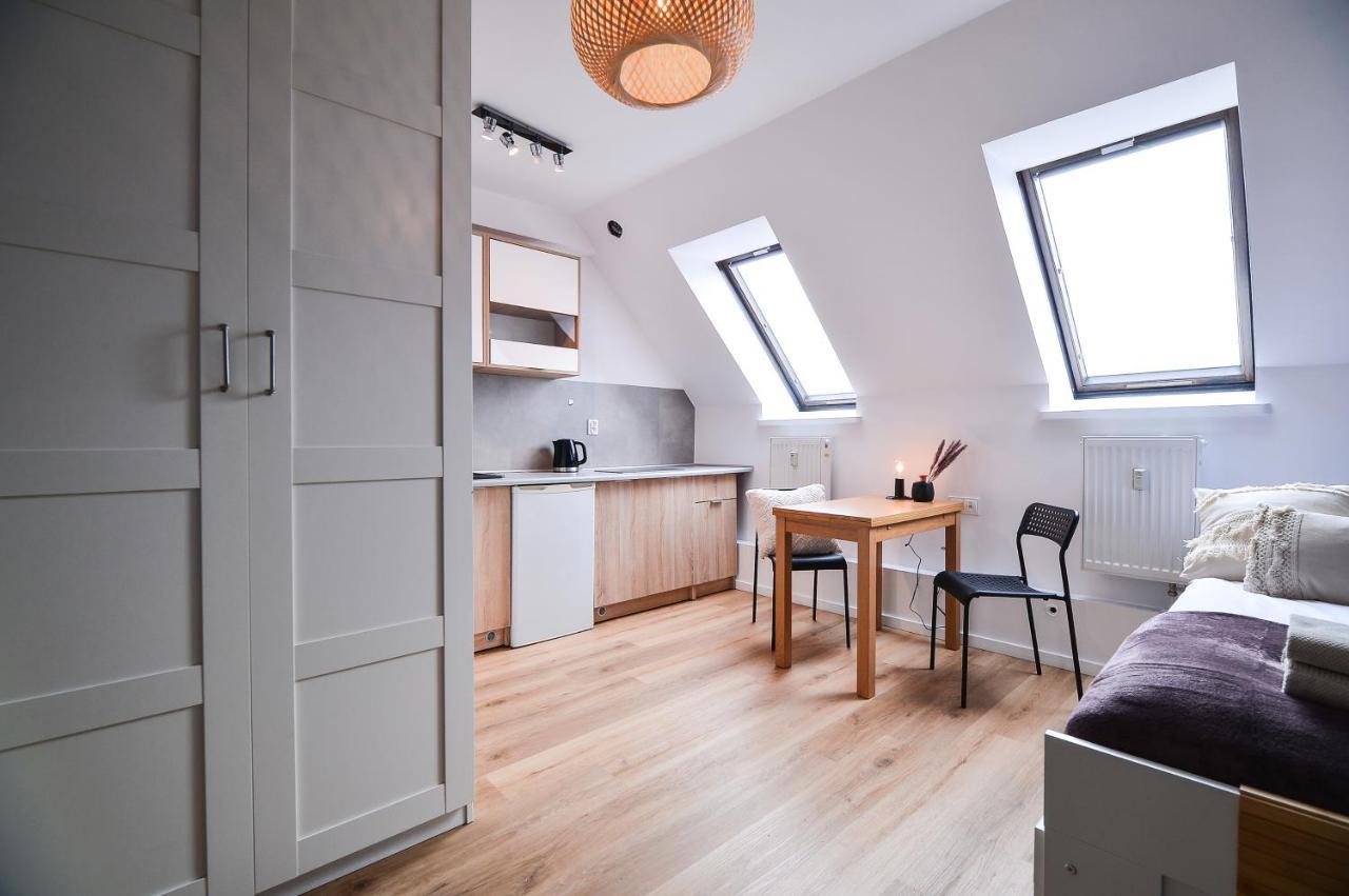 Citystay Brzezno Studio 3 Min Do Plazy กดัญสก์ ภายนอก รูปภาพ