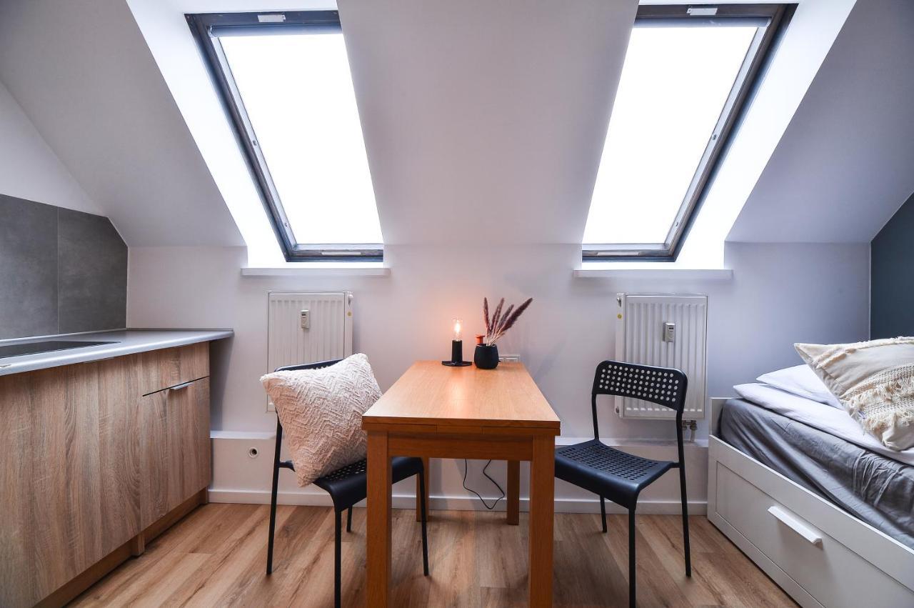 Citystay Brzezno Studio 3 Min Do Plazy กดัญสก์ ภายนอก รูปภาพ