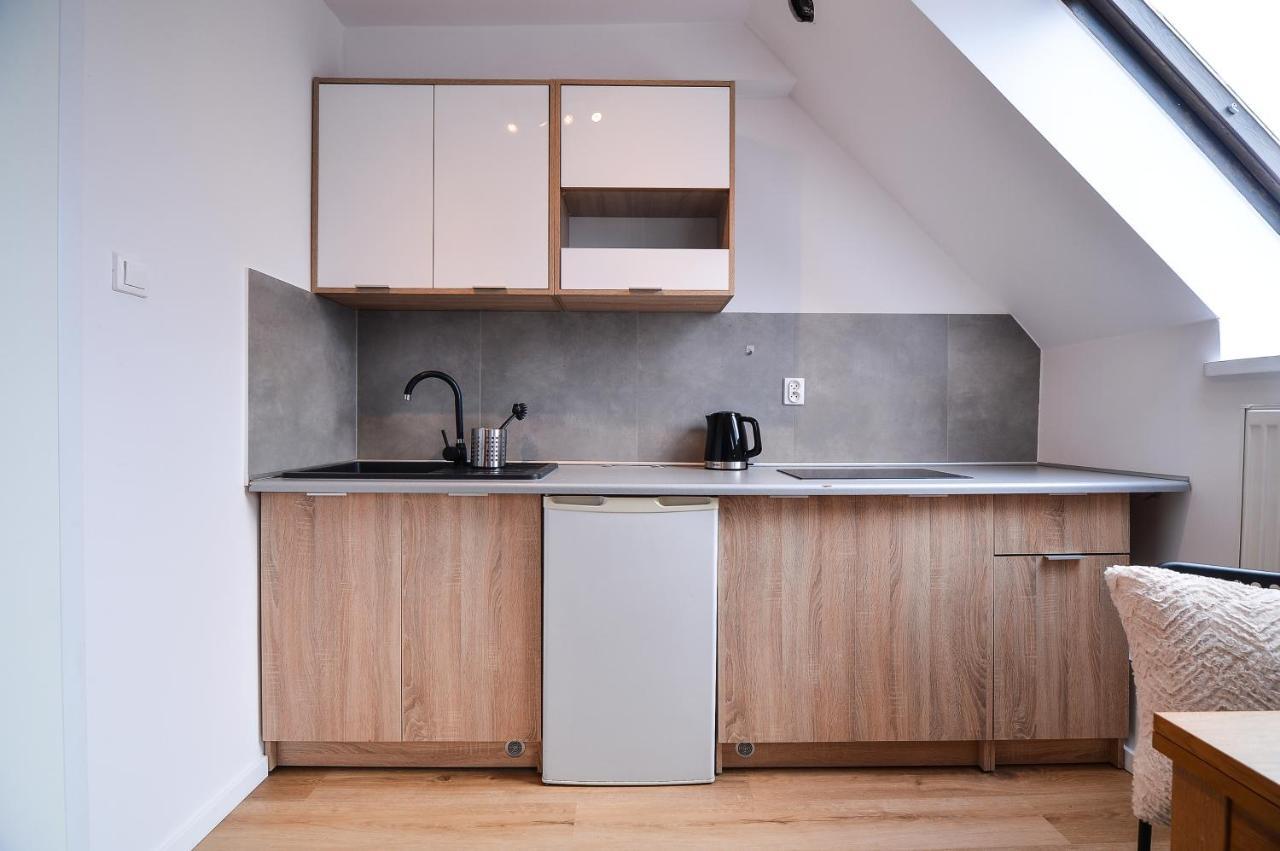 Citystay Brzezno Studio 3 Min Do Plazy กดัญสก์ ภายนอก รูปภาพ
