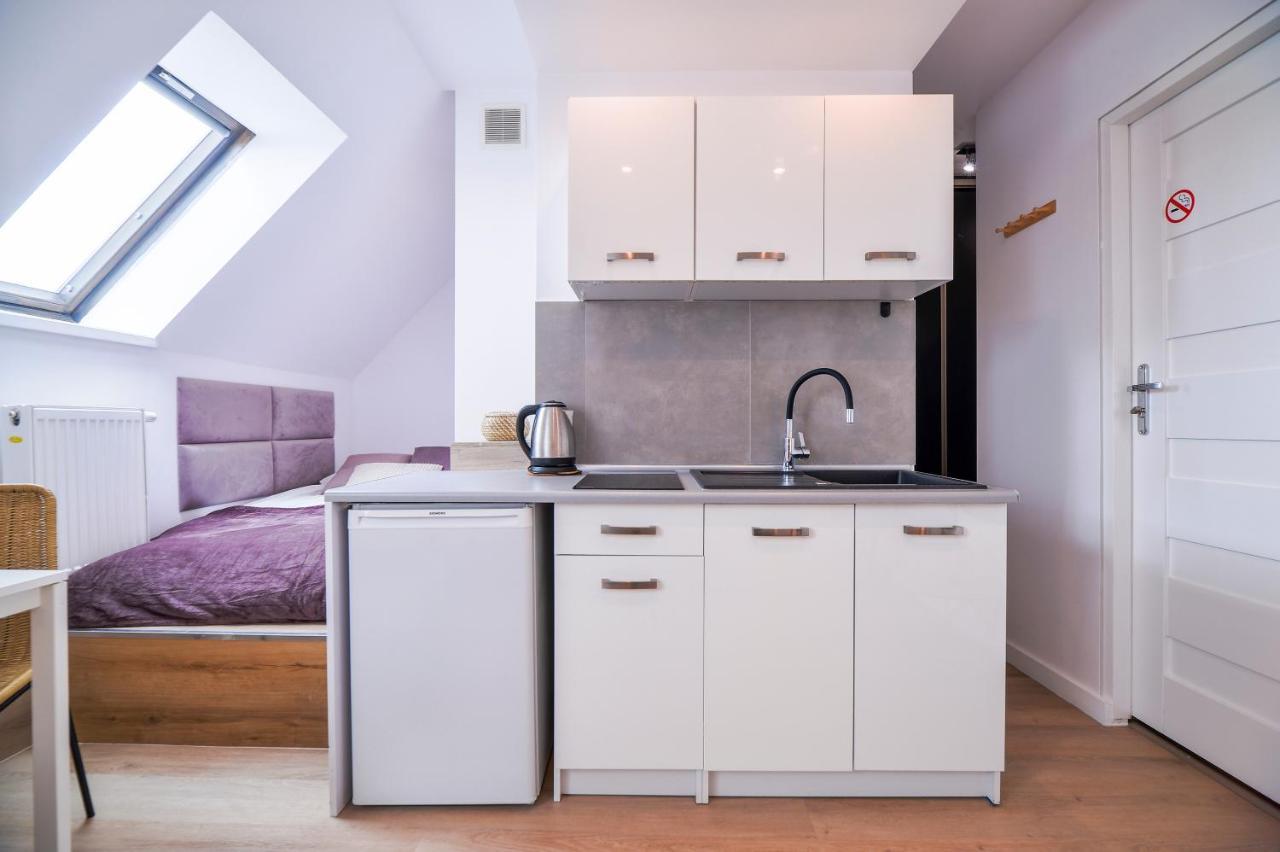 Citystay Brzezno Studio 3 Min Do Plazy กดัญสก์ ภายนอก รูปภาพ