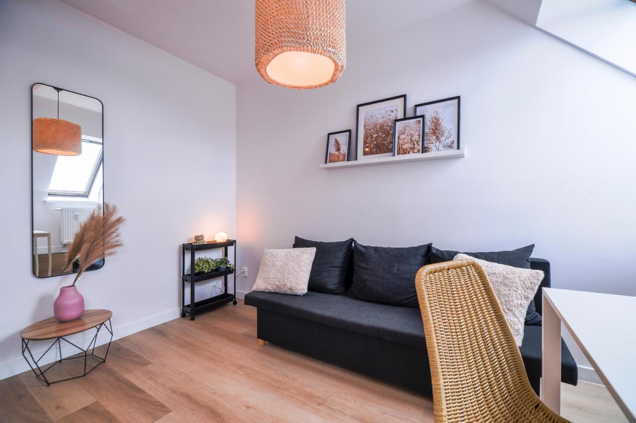 Citystay Brzezno Studio 3 Min Do Plazy กดัญสก์ ภายนอก รูปภาพ