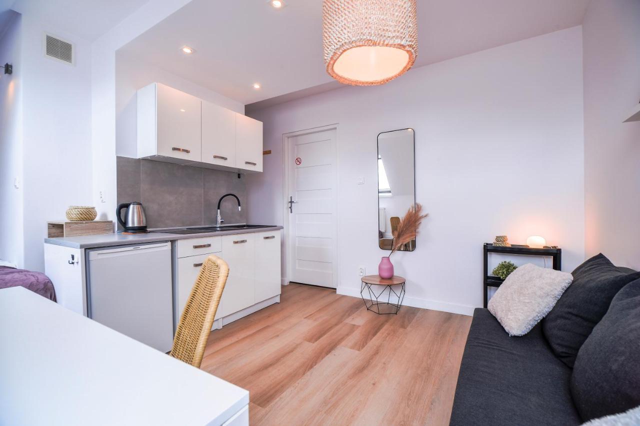 Citystay Brzezno Studio 3 Min Do Plazy กดัญสก์ ภายนอก รูปภาพ