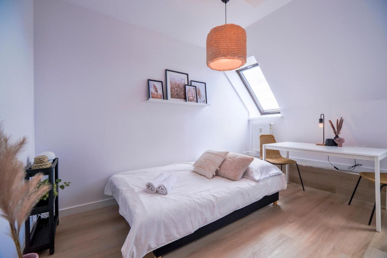 Citystay Brzezno Studio 3 Min Do Plazy กดัญสก์ ภายนอก รูปภาพ