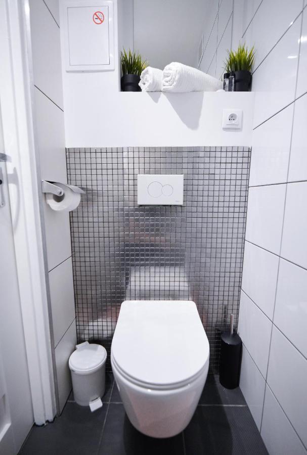Citystay Brzezno Studio 3 Min Do Plazy กดัญสก์ ภายนอก รูปภาพ