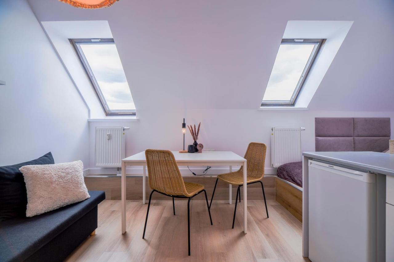 Citystay Brzezno Studio 3 Min Do Plazy กดัญสก์ ภายนอก รูปภาพ