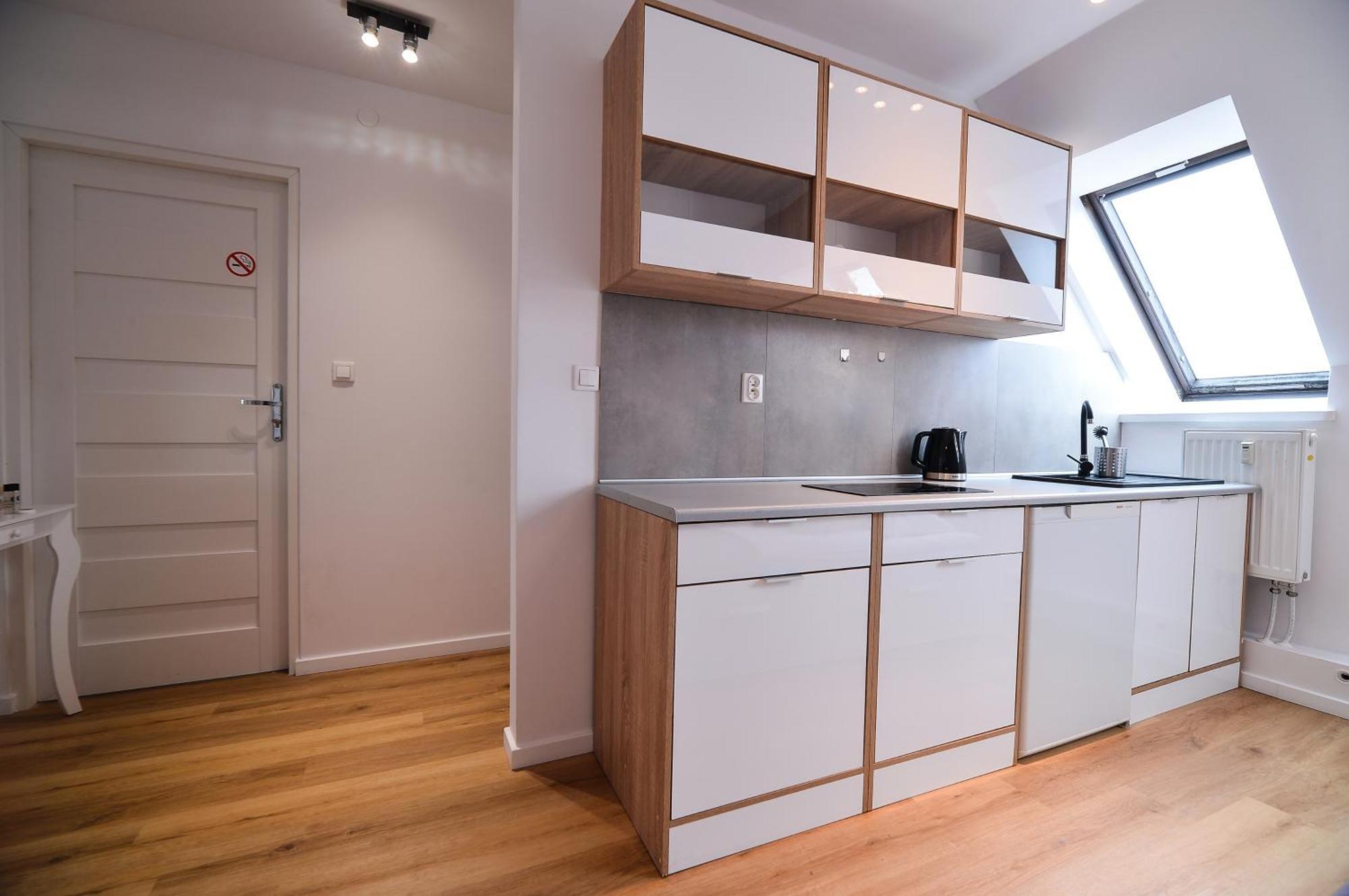 Citystay Brzezno Studio 3 Min Do Plazy กดัญสก์ ภายนอก รูปภาพ